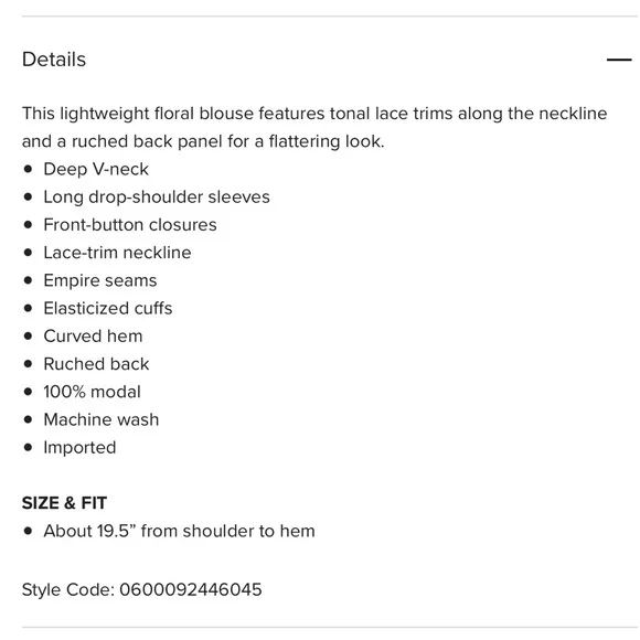 BUFFALO DAVID BITTON | Raquel Lace Trim Blouse - Picture 10 of 10